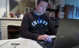 Grégory Célerse recherche depuis huit ans les méthodes de travail de la gestapo pendant l'Occupation.