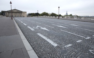 Paris lors de la journée sans voitures, en septembre 2015.
