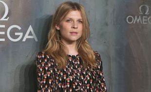 L'actrice Clemence Poesy à Londres.