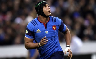 Thierry Dusautoir lors de France-Pays de Galles le 28 février 2015.