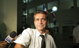 Bruno Odos le 14 août 2015 à Saint-Domingue