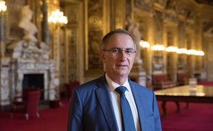Michel Amiel au Sénat, en 2018.