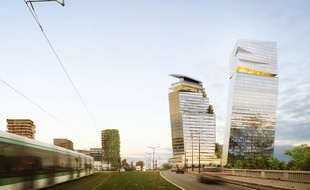 Le projet des tours Duo voir le jour en 2020, dans le 13e arrondissement de Paris.