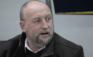 Franck Dumas, manager général du club de Caen, ici en janvier 2012.