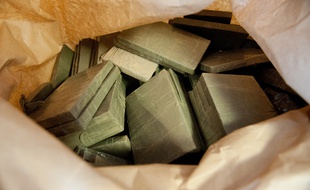 Recherchés pour le cambriolage d'un magasin de meubles, deux Lorrains ont été interpellés à Forbach pour 20 kilos de cannabis. (Illustration)