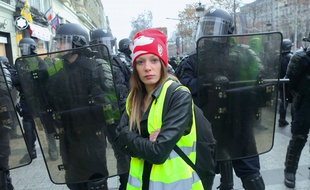 De nombreux jeunes se revendiquent membres du mouvement des gilets jaunes. (illustration)