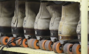 Patins à roulettes (illustration)