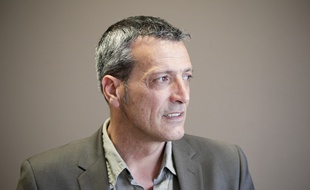 Le 16 avril 2013. Portrait d'Edouard Martin. // PHOTO : V. WARTNER / 20 MINUTES
