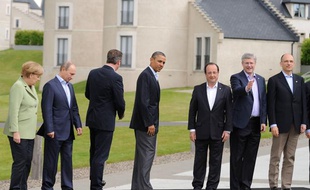 Les dirigeants du G8 à Lough Erne, en Irlande du Nord, le 18 juin 2013.