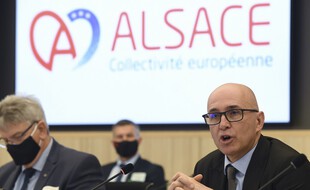 Le premier président de la nouvelle collectivité d'Alsace, Frederick Bierry.