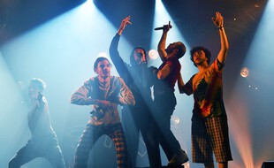 Le groupe de rap Columbine, ici aux Trans Musicales, a été fondé à Rennes et soutenu par L'Antipode et les Trans.