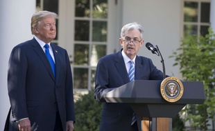 Donald Trump a nommé Jerome Powell pour succéder à Janet Yellen à la tête de la Fed, le 2 novembre 2017.
