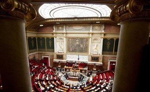 L'assemblée nationale à Paris.