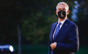 Le Premier ministre de Lettonie, Krisjanis Karins, le 6 octobre 2021.