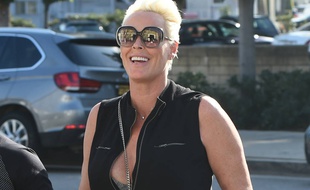 L'actrice Brigitte Nielsen