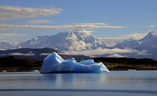 Un iceberg au sud de l'Argentine, le 16 mars 2014