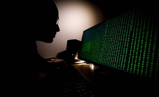 Un hacker (illustration).
