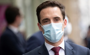 Jean-Baptiste Djebbari, secrétaire d'Etat aux Transports, le 10 mai 2020 à Paris.