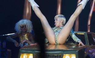 Miley Cyrus, à Madrid, le 17 juin 2014.