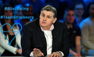 Pierre Ménès affiche clairement son soutien pour le RC Strasbourg présidé par son ami Marc Keller, qu'il espère voir remonter en Ligue 1 cette année.