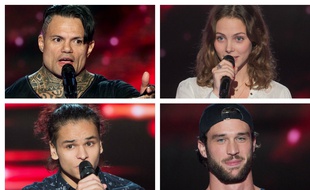De gauche à droite, de haut en bas: Mano, Laura, Areski, Mayeul.