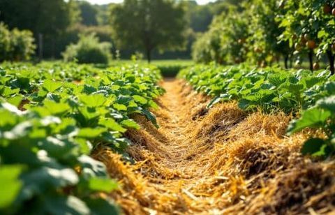 Ne ratez surtout pas cette technique de paillage inattendue en juin : boostez sans effort vos légumes et fruits cet été