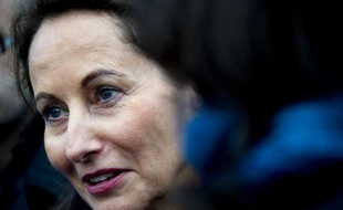 La ministre de l'Ecologie Ségolène Royal à Lorient le 22 novembre 2014