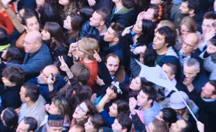 Vincent Macaigne, dans la foule de La Bataille de Solférino