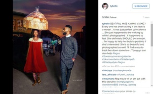 Capture de l'Instagram de la photographe TY Bello.