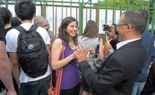 Résultats du Baccalauréat au Lycée Kleber de Strasbourg (illustration). le 06 07 2010
