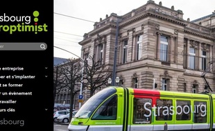 «Strasbourg the Europtimist» est une marque créée en 2011 par la ville pour renforcer son attractivité.