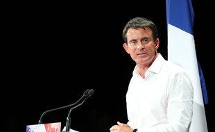 Manuel Valls, Premier ministre, le 29 août 2016 à Colomiers.