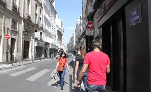 La rue de Clércy, dans le 2e arrondissement, compte trois immeubles dans les 257 soumis au droit de préemption renforcé.