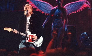 Le leader de Nirvana, Kurt Cobain