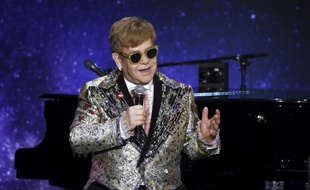 Le chanteur britannique Elton John