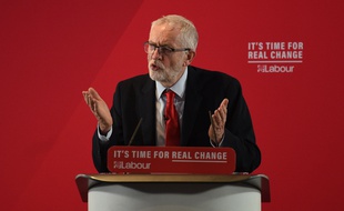 Jeremy Corbyn, le chef du parti travailliste (le Labour), principal parti d’opposition britannique.