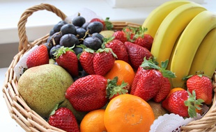 Un beau panier de fruits