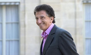 Jack Lang, le 12 mars 2014 au palais de l'Elysée