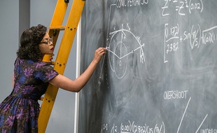 Katherine G. Johnson (Taraji P. Henson), mathématicienne de génie dans