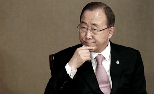 Le secrétaire général des Nations unies Ban Ki-moon, le 20 mai 2015.