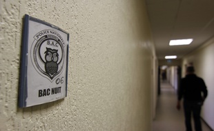 Le bureau de la brigade anticriminalité (bac) de Rennes.