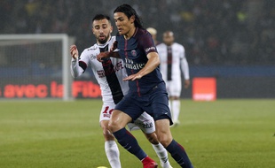 Cavani au Parc face à Guingamp.