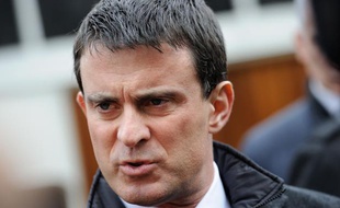 Manuel Valls le 31 décembre 2013 à Versailles.