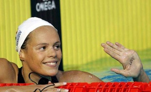 Plus qu'une sportive, elle est en l'espace de deux années devenue en France une véritable «people», dont les moindres gestes passionnent l'opinion.
À huit mois des jeux Olympiques, qu'est-ce qui fait encore vibrer Laure?