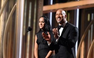 L'acteur Dwayne Johnson et sa fille Simone