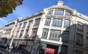 Les Galeries Lafayette à Béziers.