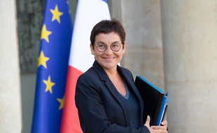 La ministre des Outre-mer Annick Girardin le 18 septembre 2019 à l'Elysée.