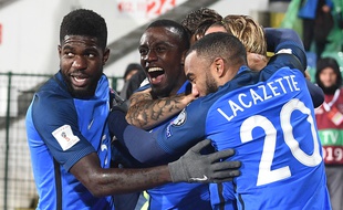 On veut voir un paquets de câlins chez les Bleus face à la Biélorussie.