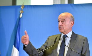 Alain Juppé lors de sa conférence de rentrée à Bordeaux.