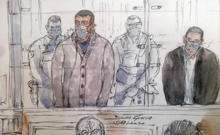 Sid-Ahmed Ghlam comparaissait devant la cour d'assises spéciale de Paris